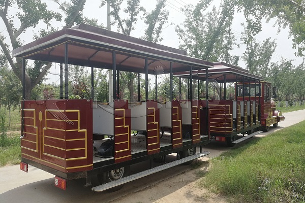 tourist train ride for amusement park
