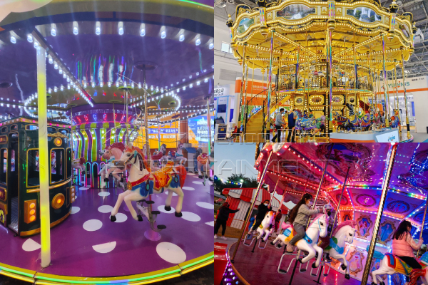Full-size Luxury Amusement Park Merry Go Round Sale