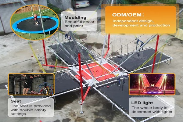 bungee trampoline assembly manual