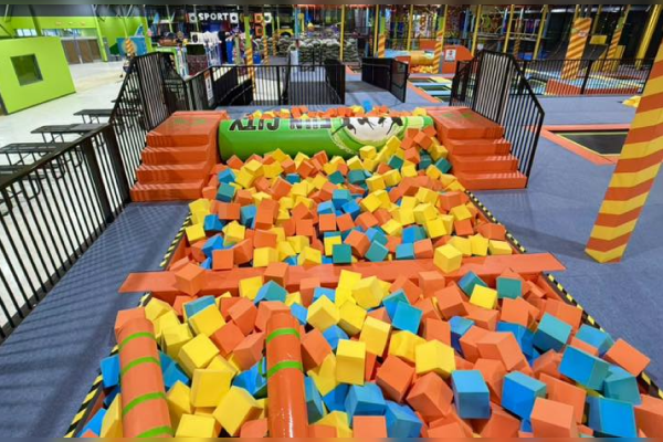 foam pit battle beam