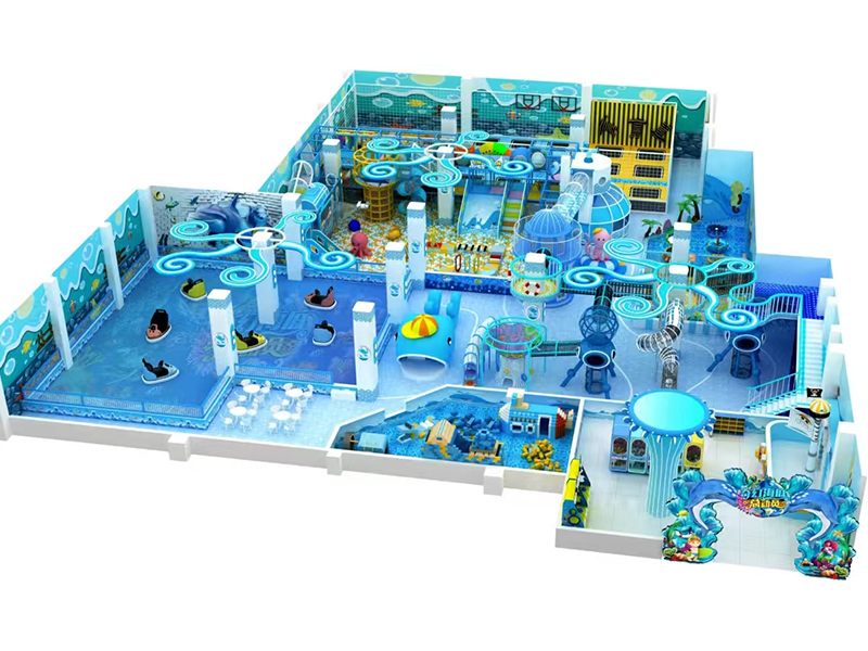 indoor soft play area for amusement park