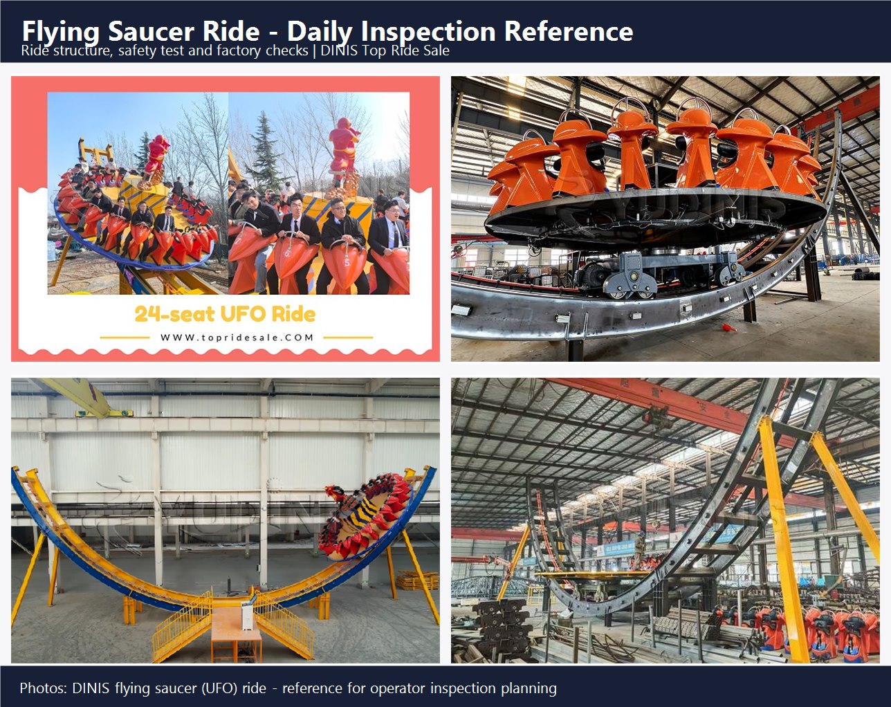 What Daily Inspection Points Matter Most for Operators of a Flying Saucer Amusement Ride?